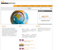 Tablet Screenshot of mentor-partners.com